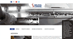 Desktop Screenshot of belova.it