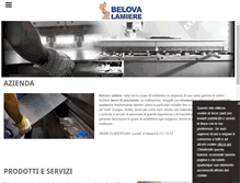 Tablet Screenshot of belova.it