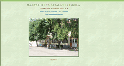 Desktop Screenshot of magyarilonaaltisk.belova.hu