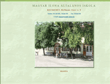 Tablet Screenshot of magyarilonaaltisk.belova.hu